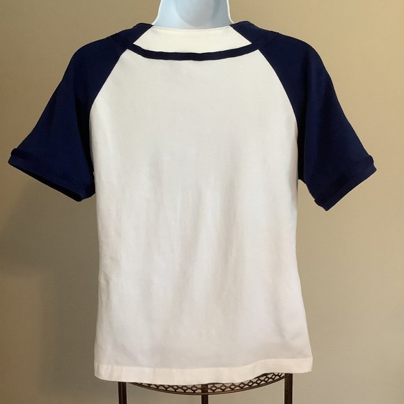 YANKEES GIRLS YOUTH BUTTON DOWN SHIRT- Size XL - Picture 2 of 3